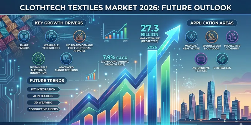 Clothtech Textiles Market to Reach $8.2B by 2030
